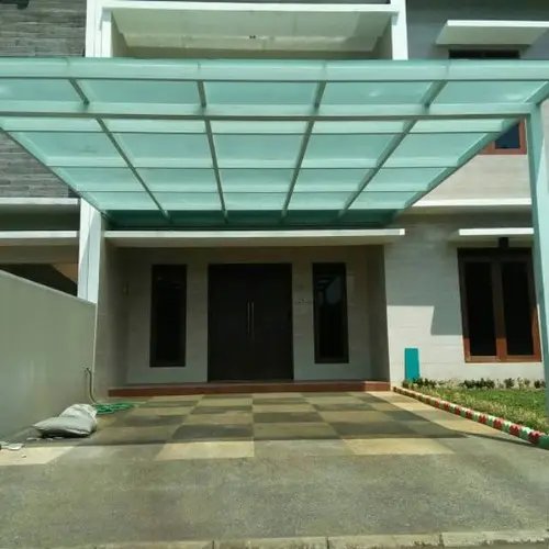 Kanopi Kaca Tempered 10mm di  yogyakarta